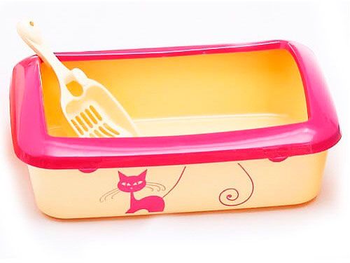 Туалет для котів під наповнювач 41х30х14см, Р 547-А
