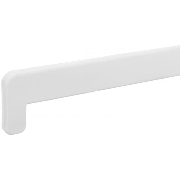 Торцевая заглушка Vektor 42х610х5 мм белый