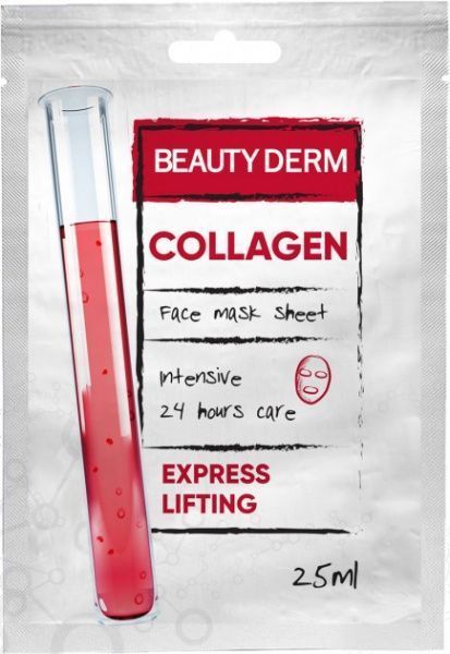 Маска для обличчя Beauty Derm Колаген 25 мл 1 шт.