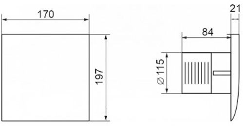 Вентилятор Electrolux Magic 120 EAFM-120TH