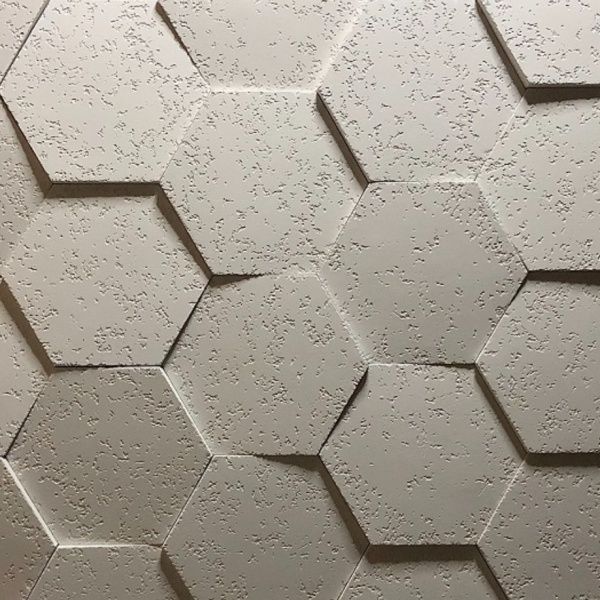 Плитка гипсовая 3D-панель Calipso S-1 0,48 кв.м 