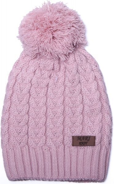 Шапка Mari-Knit 0822 р.48-50 світла пудра 