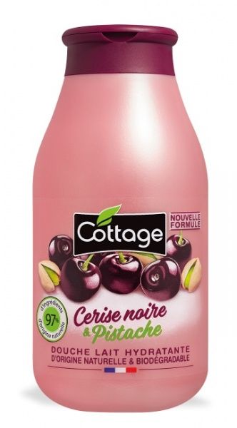 Гель Cottage молочко для душу Черешня і Фісташки 250 мл