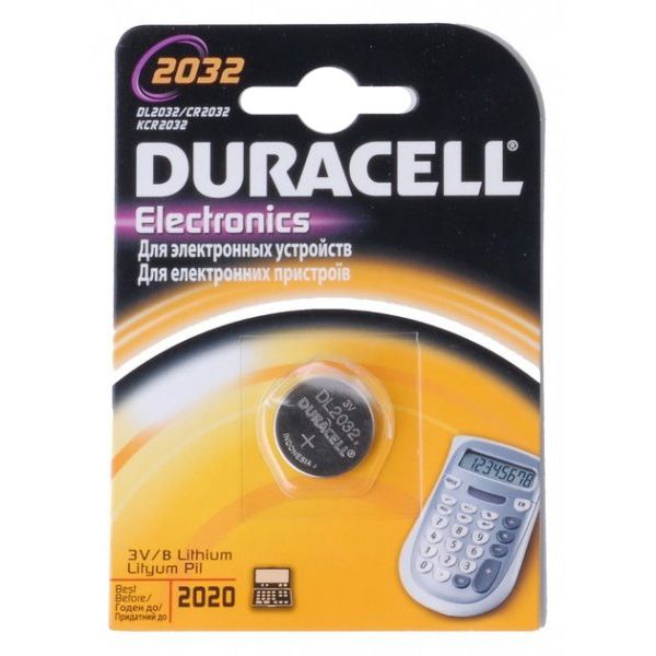 Батарейка Duracell DL2032 DSN 1 шт