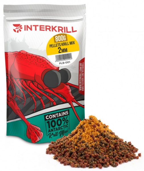 Пеллетс INTERKRILL 800 г кріль KRILL MIX 2mm