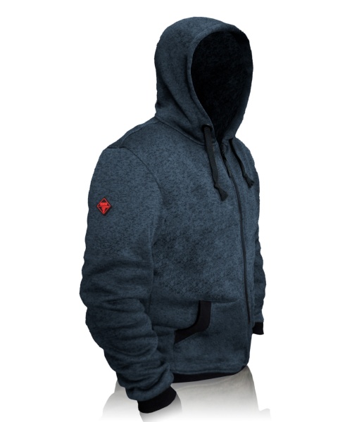 Худі 1991 ТМ АЙДАХО меланж 34123-11-5-54-3 р. 54/3 темно-синій