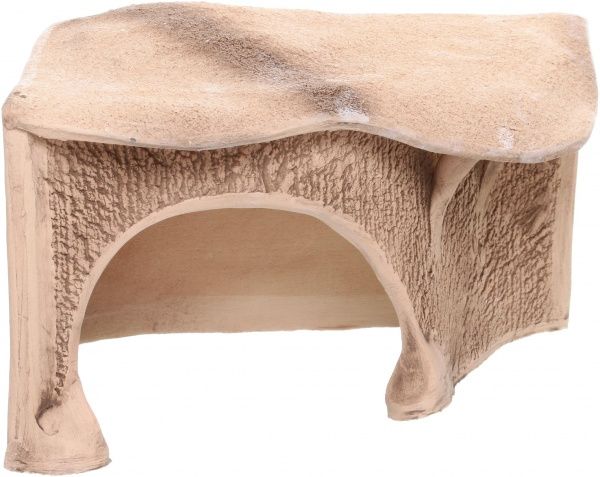 Декорація Природа Грот для черепах кутова велика 22х18х12 см