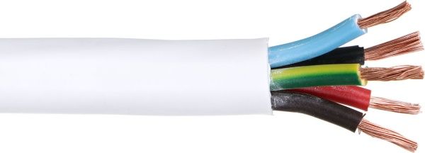 Кабель силовой многожильный Expert Power ПВС 5х2,5 медь 