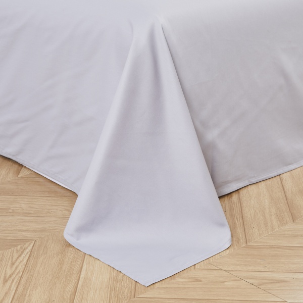 Комплект постільної білизни Solid 2 світло-сірий La Nuit 