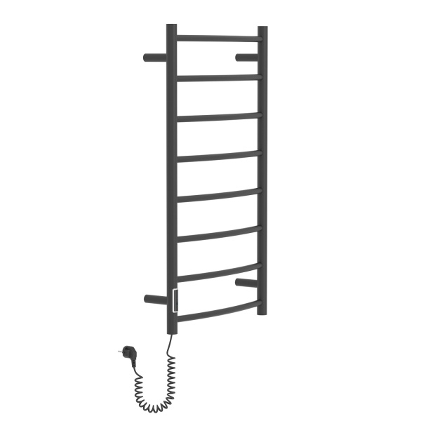 Рушникосушарка електрична Imprese IHR509108123 8П 500x900 чорний матовий лівий