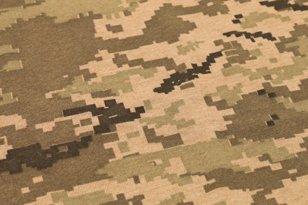 Футболка Мужская, Камуфляж р.М пиксель