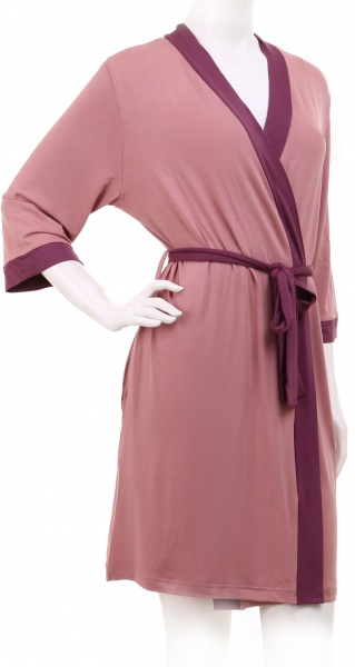 Халат жіночий megotex 352/341 р. 2XL опала троянда