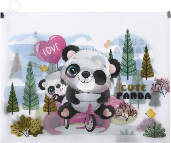 Папка з пластиковою застібкою А4+ 32,5x24,5x3 см 180 мкм Bourgeois ПП90 