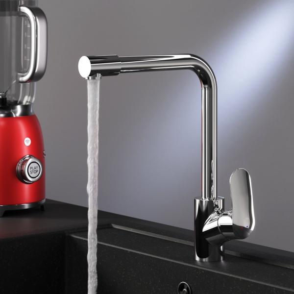 Смеситель для кухни AM.PM с каналом для питьевой воды L-излив F8005700 Like