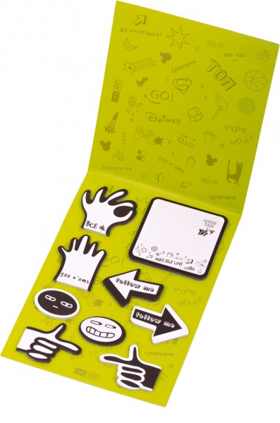 Бумага для заметок с липким слоем by Andre Tan 9x20 листов YES