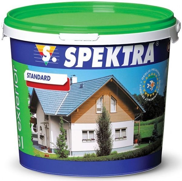 Краска SPEKTRA Standard белый 10л 14кг