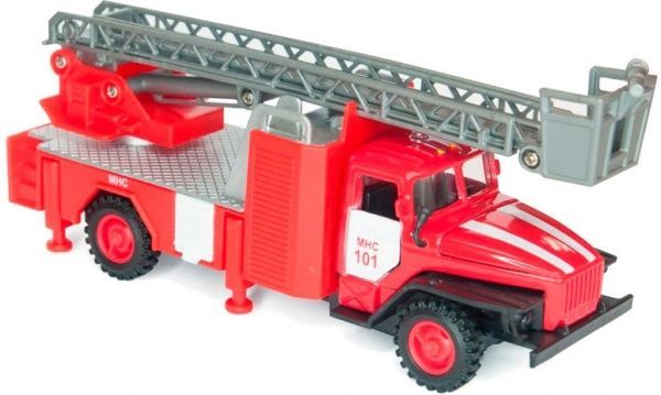 Машинка Технопарк 1:43 Автомодель - Урал Пожежна