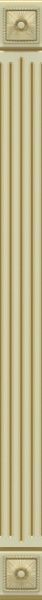 Пілястра Грейд Ваніль патинована золотом №384 713x50 Паюта