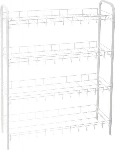 Этажерка Metaltex 4-уровневая для обуви SHOE4 230x640x800 мм / белый 