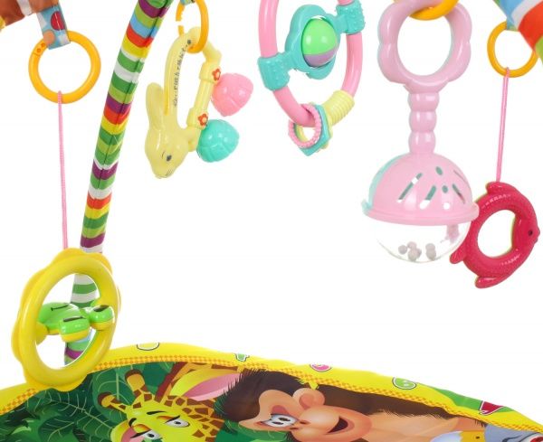 Развивающий коврик Shantou с дугами Джунгли 84х84х56 см I1471662