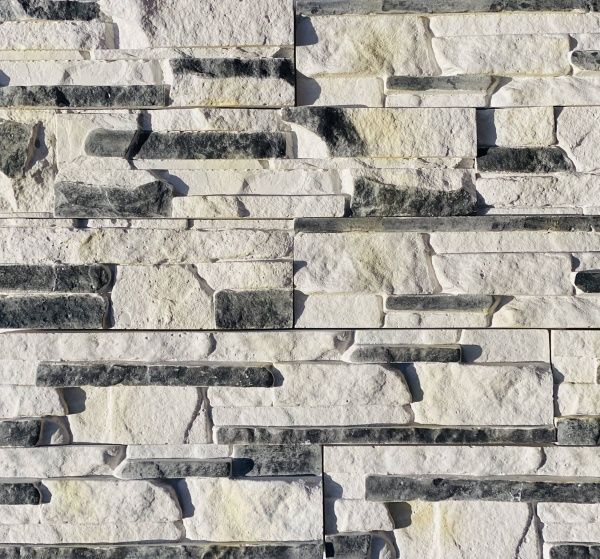 Плитка гипсовая прямая Gipsanit Karfa чорный 0,5 кв.м 