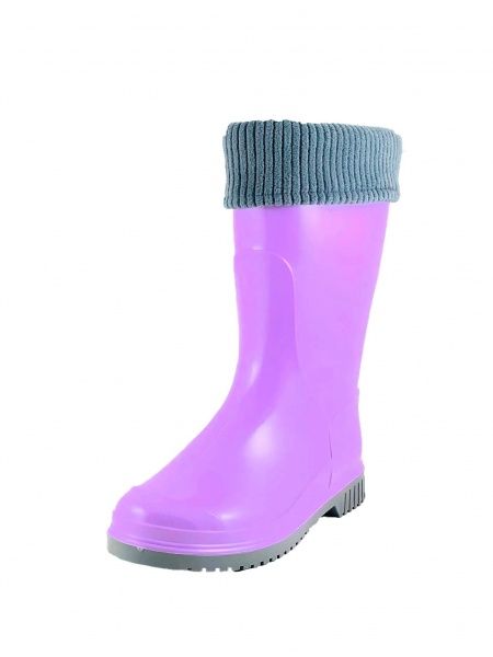 Чоботи гумові Alisa Line р.40 Teen 401 бузковий