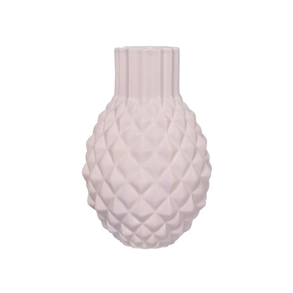 Ваза керамічна бузкова Ананас