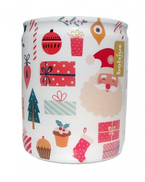 Свеча ароматическая Bolsius в стекле Christmas Fairy 82/68 