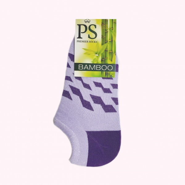 Носки женские Premier Socks Бамбук квадраты р. 23-25 в ассортименте 