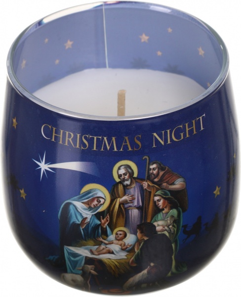 Свеча ароматическая Pako-If в стекле Кросно Рождественская 130 гр 2121 