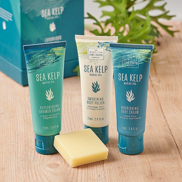 Набір подарунковий для жінок Scottish Fine Soaps Sea Kelp Marine SPA Kit