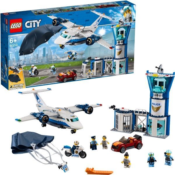 Конструктор LEGO City Воздушная полиция: авиабаза 60210