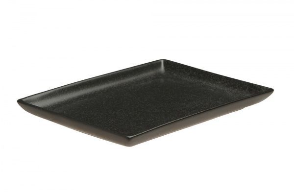 Блюдо прямокутне Seasons чорний 18 см Porland 