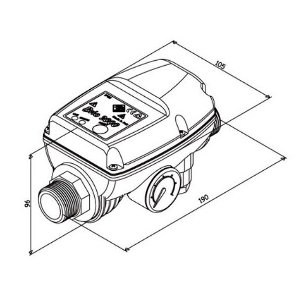 Реле тиску BRIO 2000 M