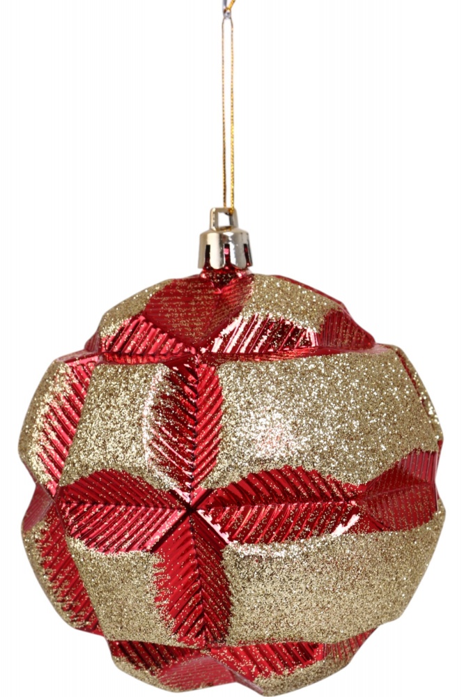 Набір ялинкових куль EPI-No.50 d 100 мм 42 шт./уп.