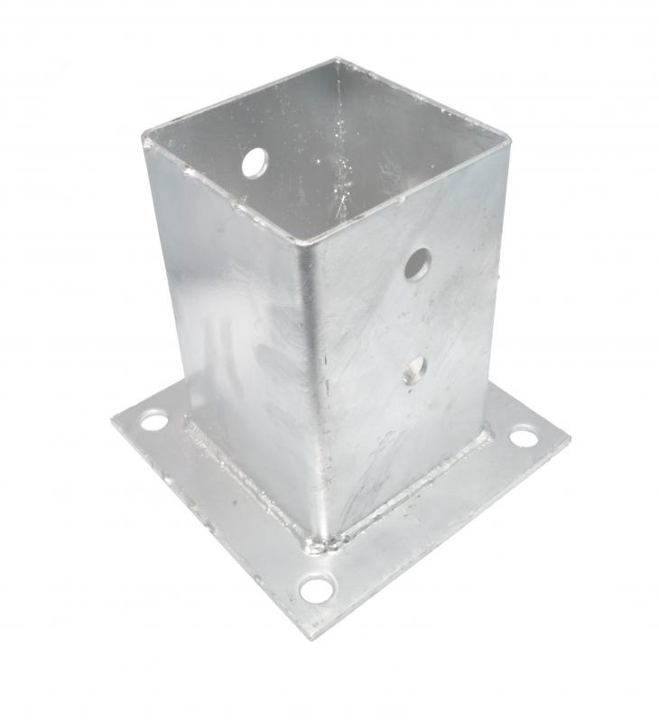 Опора колони квадратного стовпа 150x90x90 мм 4,3 мм 1 шт. 