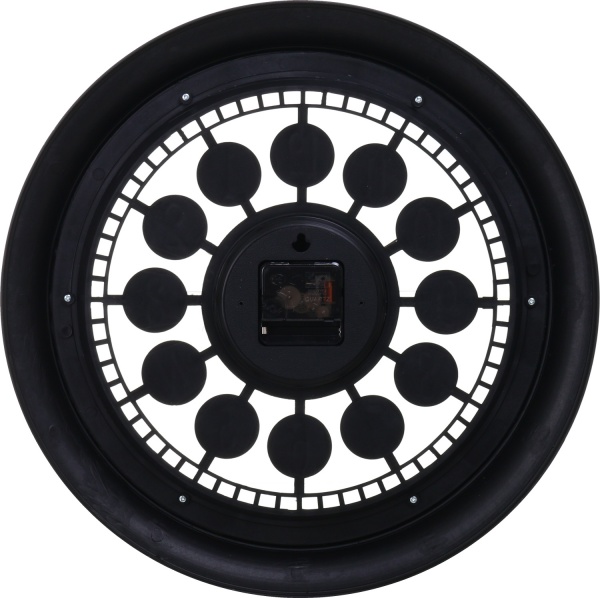 Часы настенные Ticker черный 57,5x43,5 см