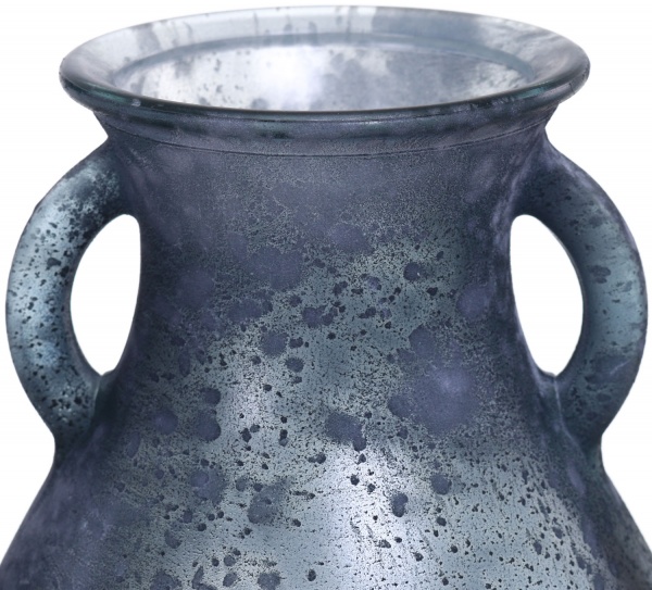 Ваза скляна темно-сірий CANTARO 16 см San Miguel