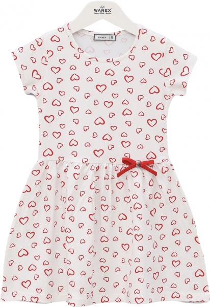 Платье Wanex 42029 р.104 с рисунком 