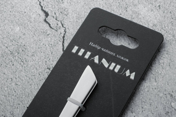 Набір чайних ложок Titanium 3 шт. GT-S064-3 Gusto