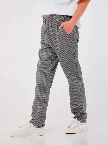Брюки Smil 115538 р.146 черный с белым 