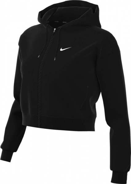 Джемпер Nike W NK ONE DF FZ HOODIE LBR FB5198-010 р.L черный