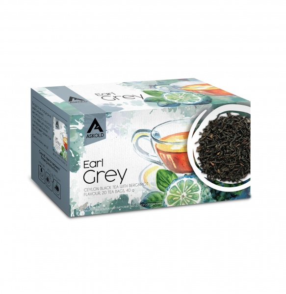 Чай черный Askold Earl Grey 20 шт. 40 г 