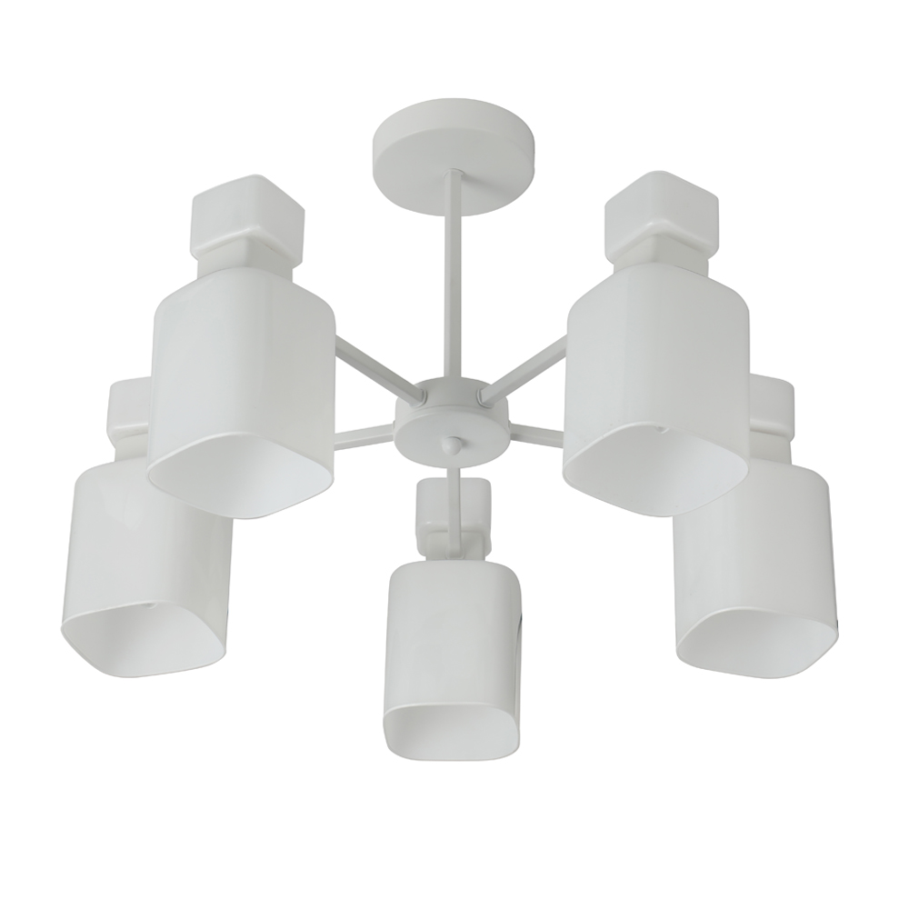 Люстра подвесная ARDERO Olivia 5x15 Вт E27 белый BL1150