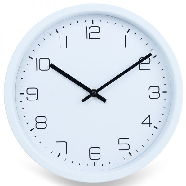 Часы настенные Астрид 30 см белый