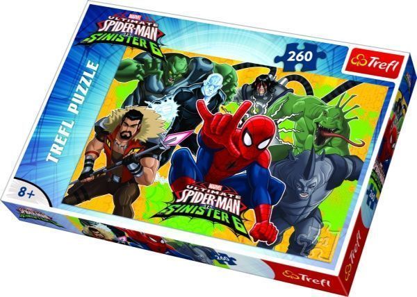 Пазлы Trefl Спайдермен в действии 6332613