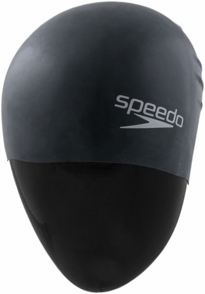 Шапочка для плавання Speedo Molded Silicone Cap 8-709849097 one size чорний