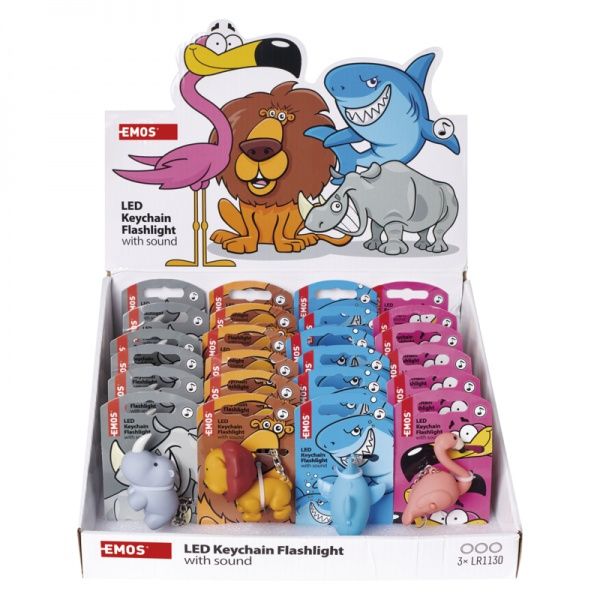Брелок-фонарик Emos 3xLR54 Р4710 в ассортименте 