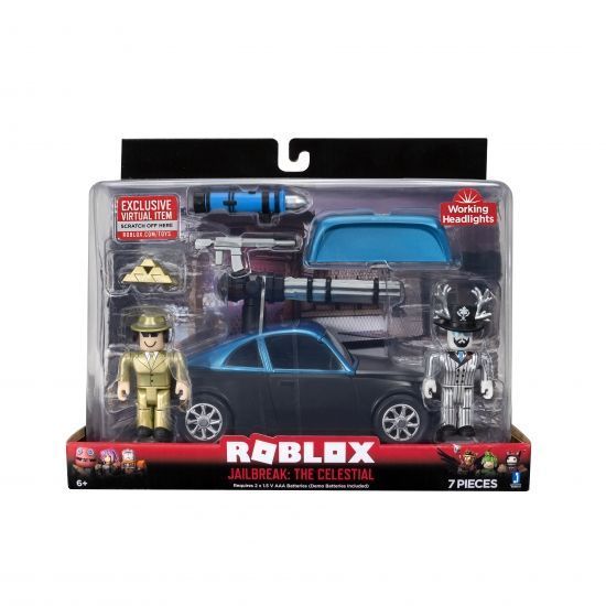 Набір фігурок з аксесуарами Jazwares Roblox Feature Vehicle Jailbreak: The Celestial W8 ROB0341 