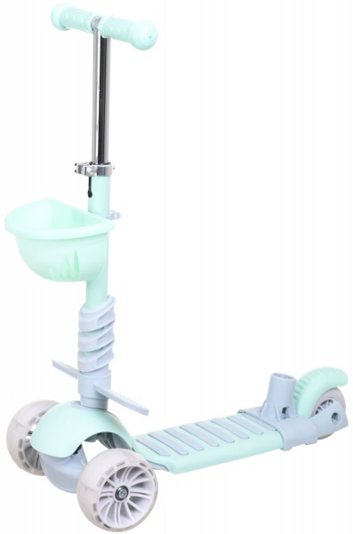 Самокат-трансформер MaxxPro kids детский 6в1 мятный PT1902-1/green 